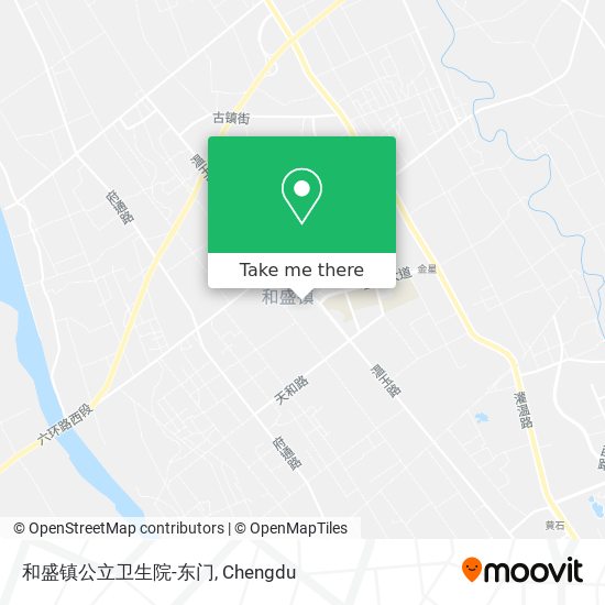 和盛镇公立卫生院-东门 map
