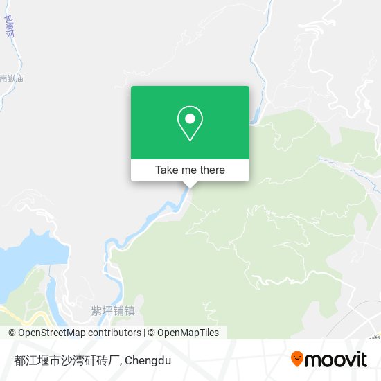 都江堰市沙湾矸砖厂 map