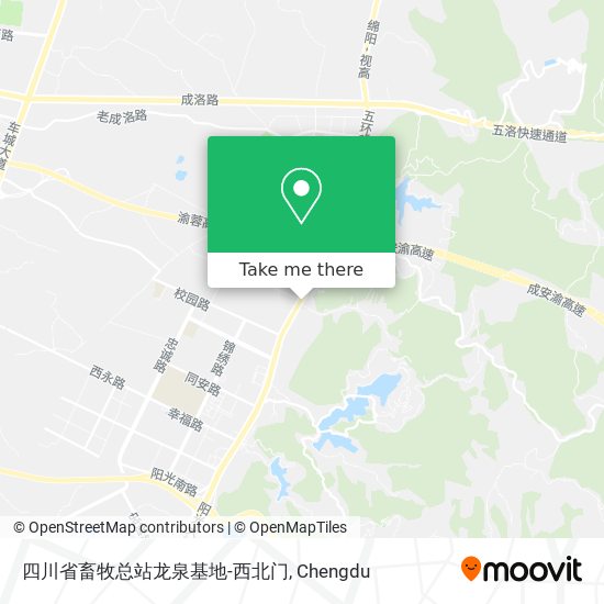 四川省畜牧总站龙泉基地-西北门 map