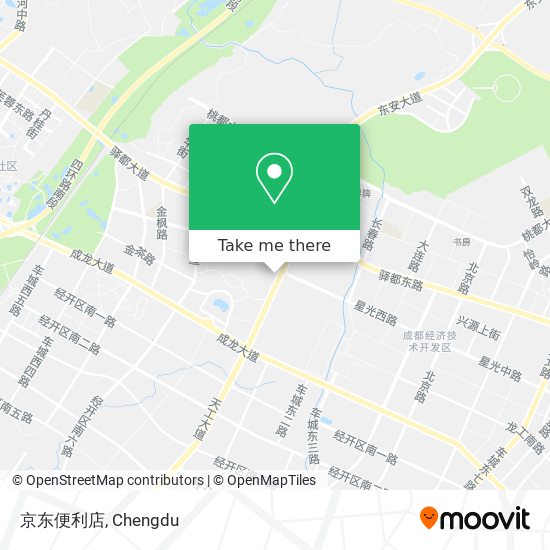 京东便利店 map