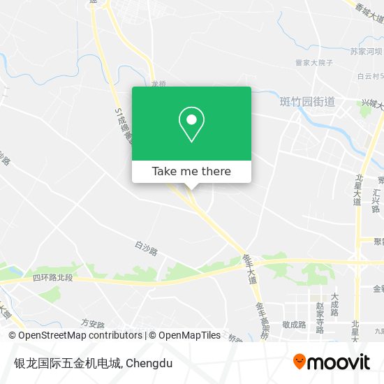 银龙国际五金机电城 map