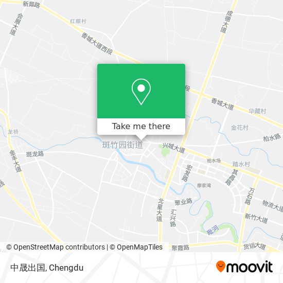 中晟出国 map