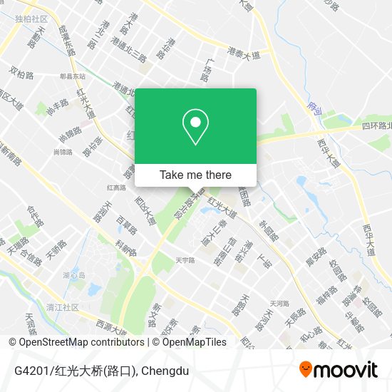 G4201/红光大桥(路口) map