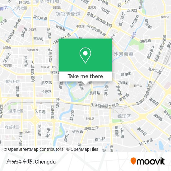东光停车场 map