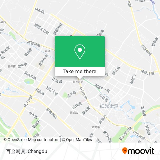 百金厨具 map