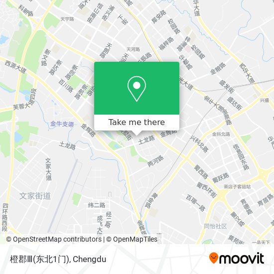 橙郡Ⅲ(东北1门) map