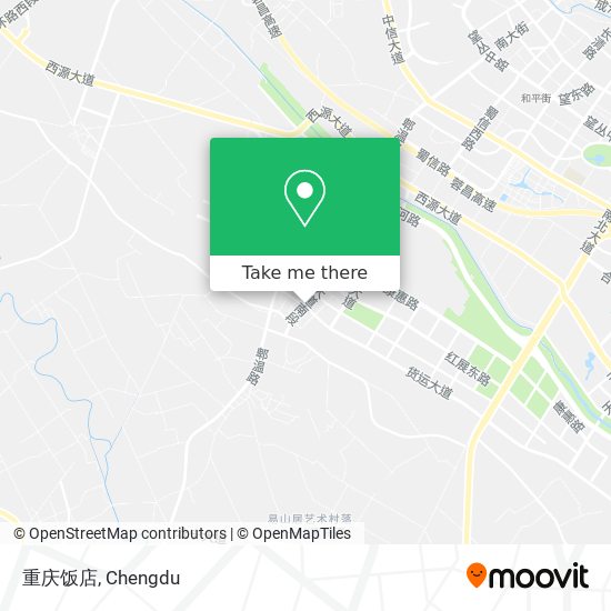 重庆饭店 map