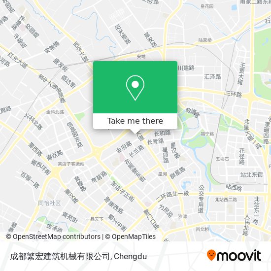 成都繁宏建筑机械有限公司 map