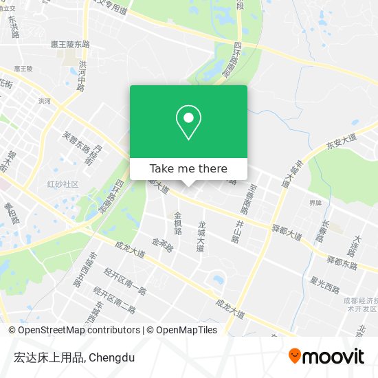 宏达床上用品 map