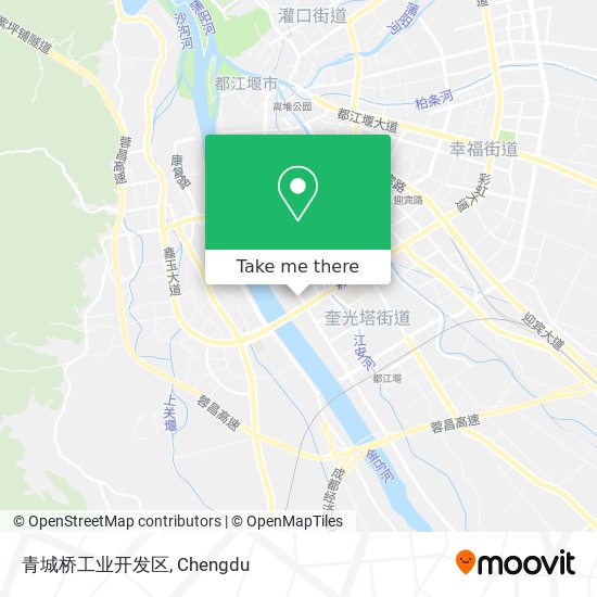 青城桥工业开发区 map