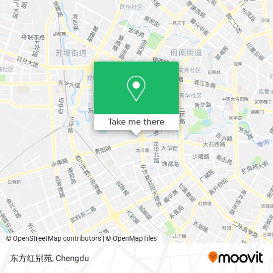 东方红别苑 map