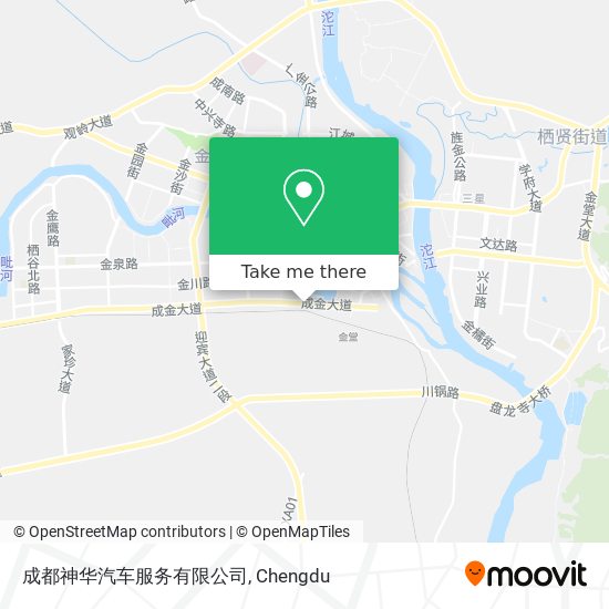 成都神华汽车服务有限公司 map