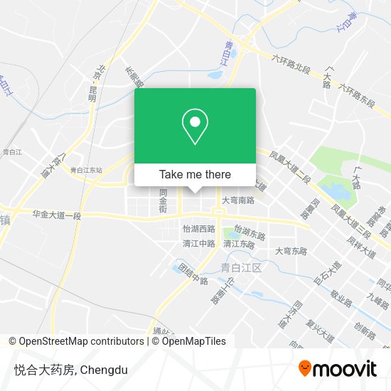 悦合大药房 map