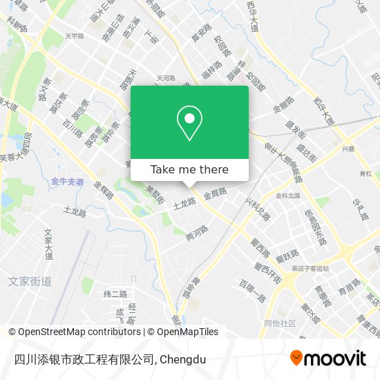 四川添银市政工程有限公司 map