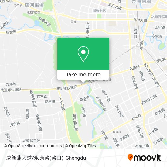 成新蒲大道/永康路(路口) map