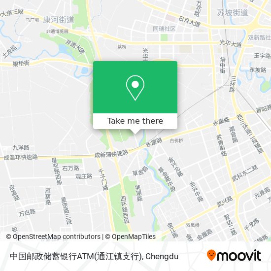 中国邮政储蓄银行ATM(通江镇支行) map