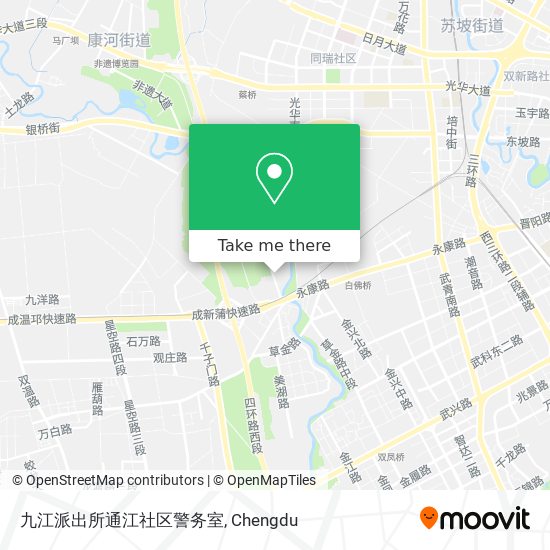 九江派出所通江社区警务室 map
