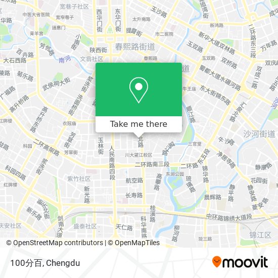 100分百 map