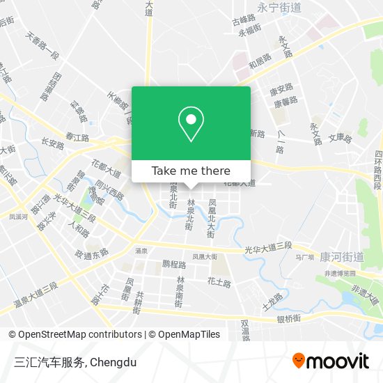三汇汽车服务 map