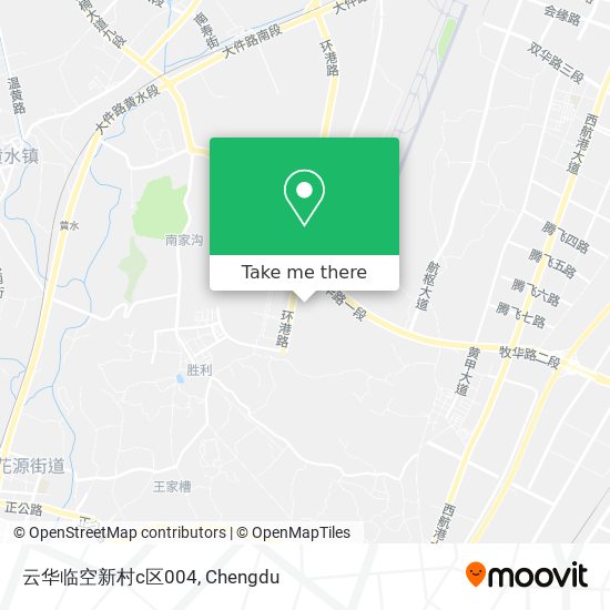 云华临空新村c区004 map