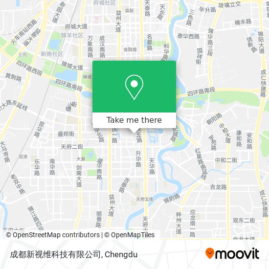 成都新视维科技有限公司 map