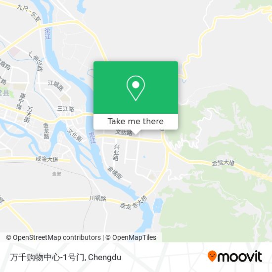 万千购物中心-1号门 map