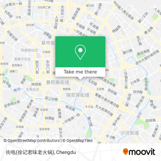 街电(徐记君味老火锅) map