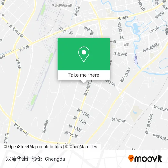 双流华康门诊部 map