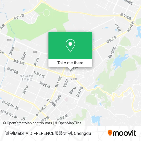 诚制Make A DIFFERENCE服装定制 map