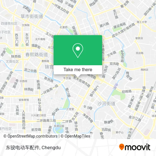 东骏电动车配件 map