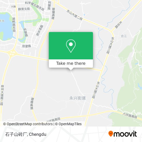 石子山砖厂 map