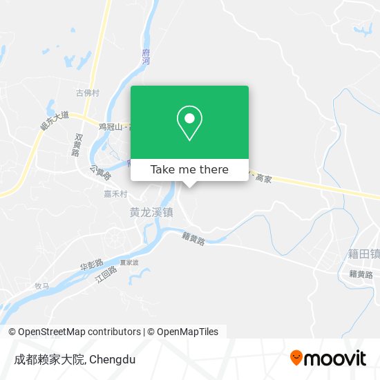 成都赖家大院 map