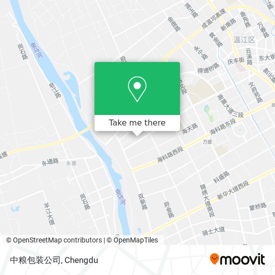 中粮包装公司 map