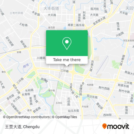 王贾大道 map
