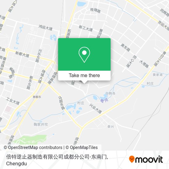 倍特逆止器制造有限公司成都分公司-东南门 map