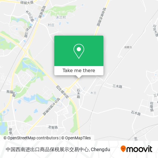 中国西南进出口商品保税展示交易中心 map