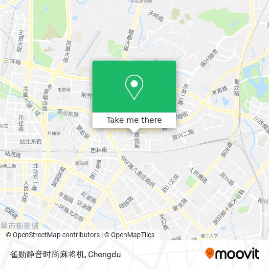 雀勋静音时尚麻将机 map