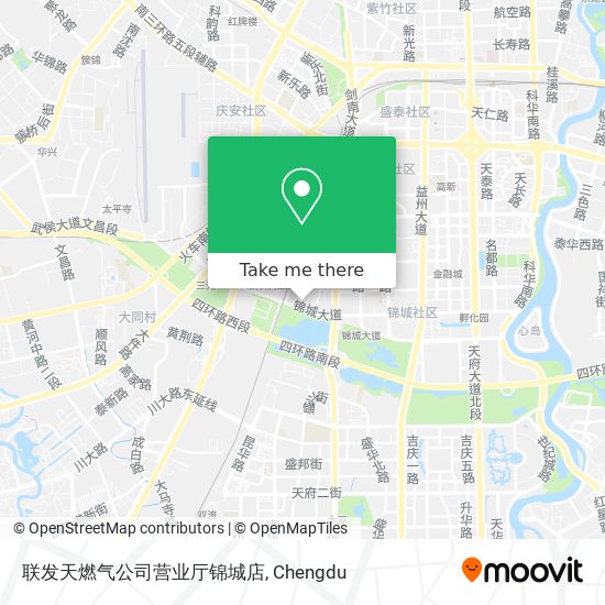 联发天燃气公司营业厅锦城店 map