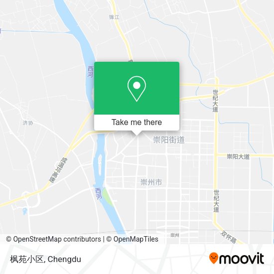 枫苑小区 map