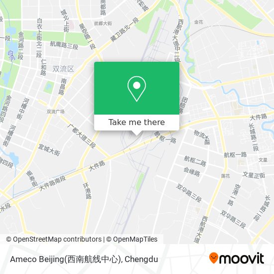 Ameco Beijing(西南航线中心) map