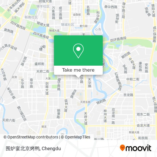 围炉宴北京烤鸭 map