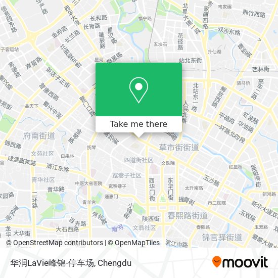 华润LaVie峰锦-停车场 map