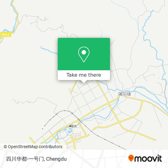 四川华都-一号门 map