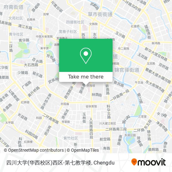 四川大学(华西校区)西区-第七教学楼 map