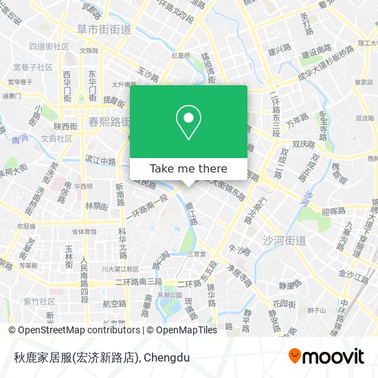 秋鹿家居服(宏济新路店) map