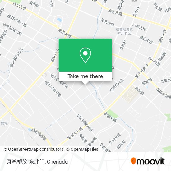 康鸿塑胶-东北门 map