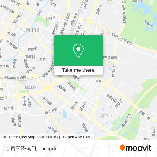 金房三径-南门 map