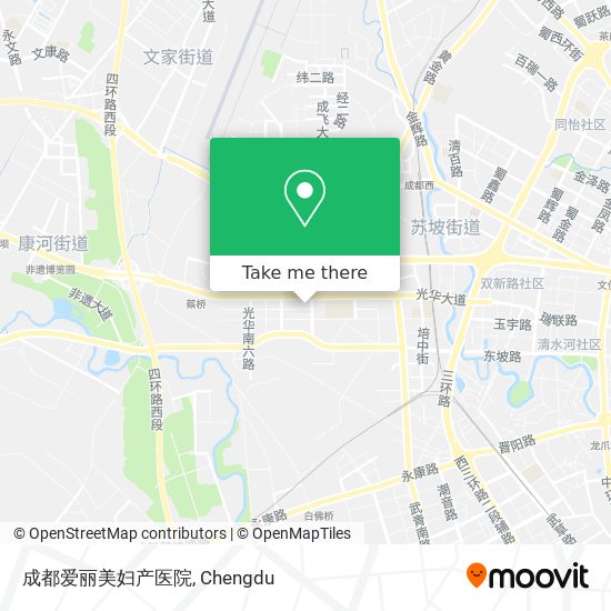 成都爱丽美妇产医院 map