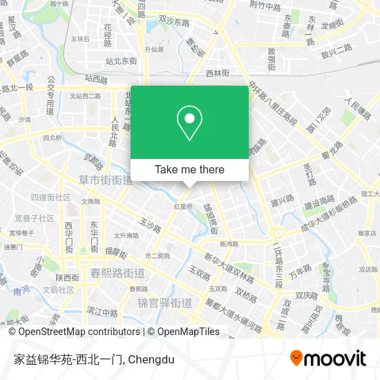家益锦华苑-西北一门 map