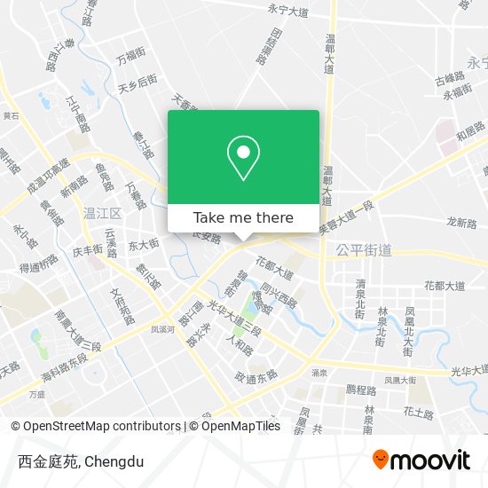 西金庭苑 map